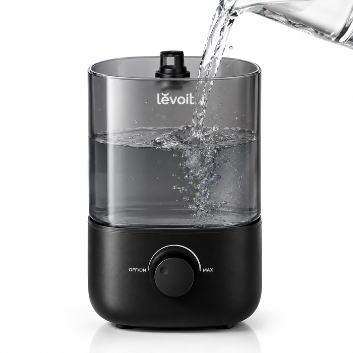 Quiet Humidifier in use